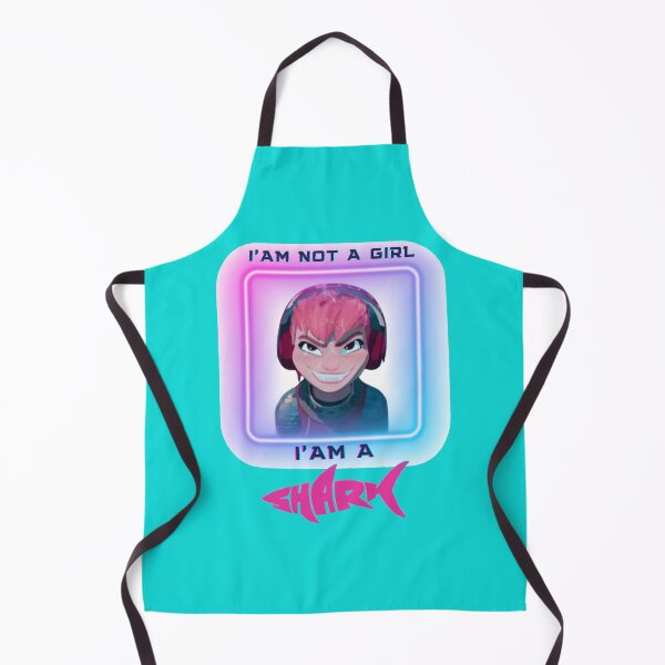 Item preview, Nimona, Im not a girl im a shark designed and sold by AmparoAlbertson.