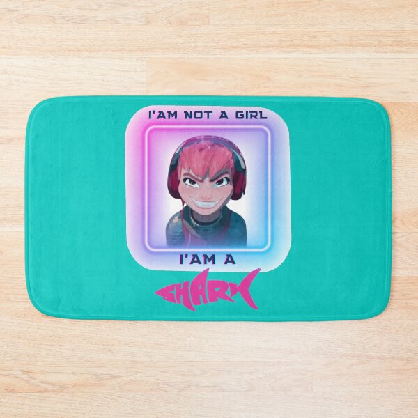 Item preview, Nimona, Im not a girl im a shark designed and sold by AmparoAlbertson.