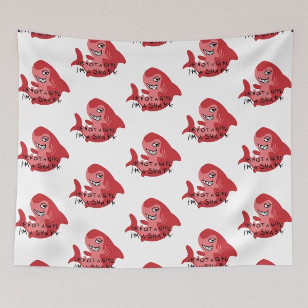 Item preview, Nimona Shark (I'm Not a Girl, I'm a Shark) designed and sold by AmparoAlbertson.