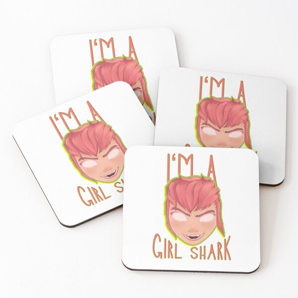 Item preview, nimona girl shark designed and sold by AmparoAlbertson.