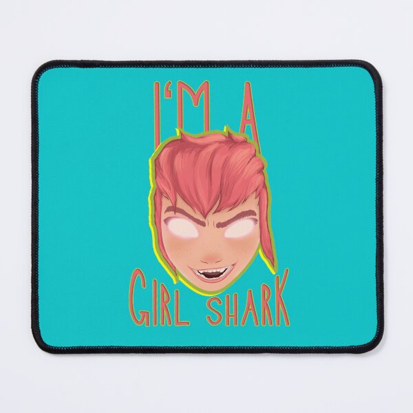 Item preview, nimona girl shark designed and sold by AmparoAlbertson.