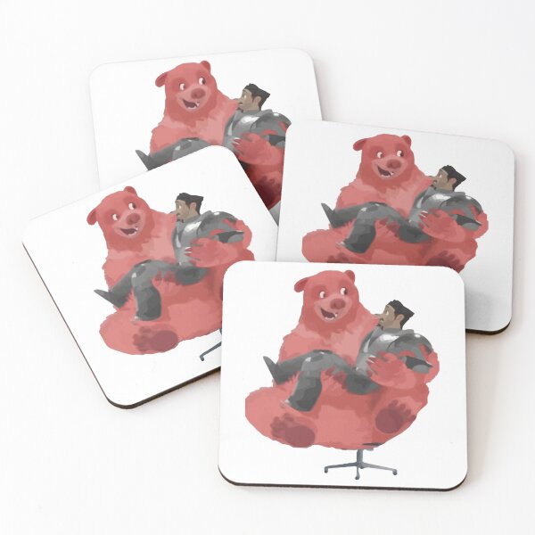 Item preview, NIMONA BEAR WITH BALLISTER designed and sold by AmparoAlbertson.
