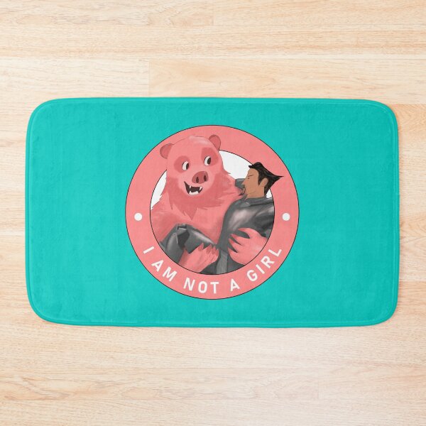 Item preview, Nimona Bear Netflix designed and sold by AmparoAlbertson.