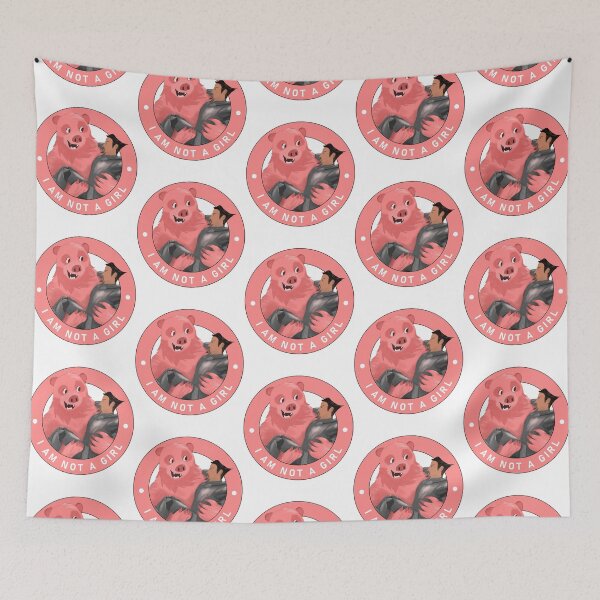 Item preview, Nimona Bear Netflix designed and sold by AmparoAlbertson.