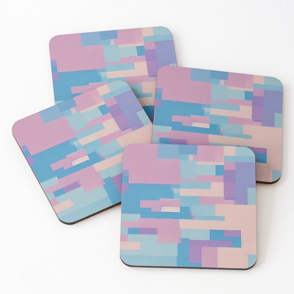 Item preview, Serene Flat Art in Soft Hues designed and sold by I-A-Troy.