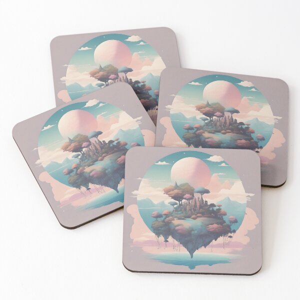 Item preview, Surreal Floating Islands designed and sold by AbsoluteA.