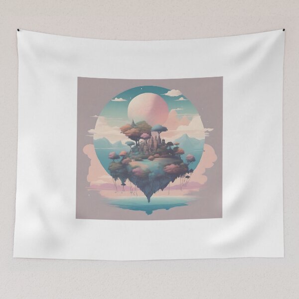 Item preview, Surreal Floating Islands designed and sold by AbsoluteA.