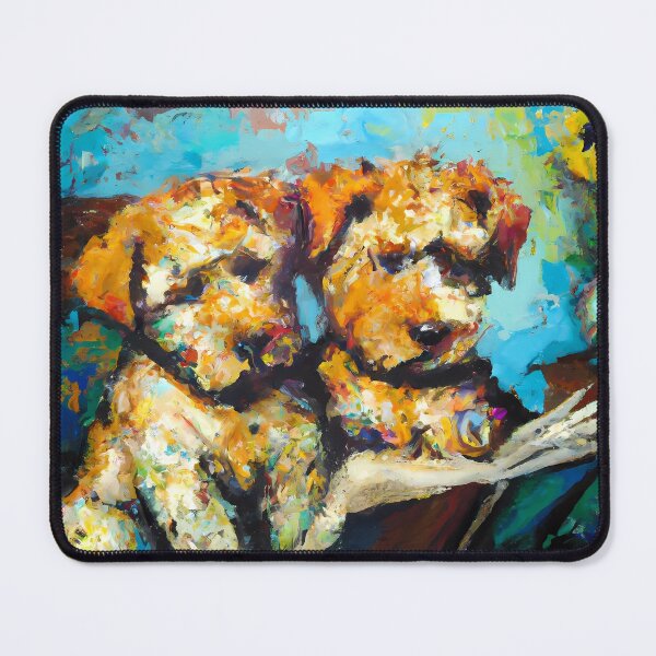 Item preview, puppies reading painting No: 4 designed and sold by MattOastler.