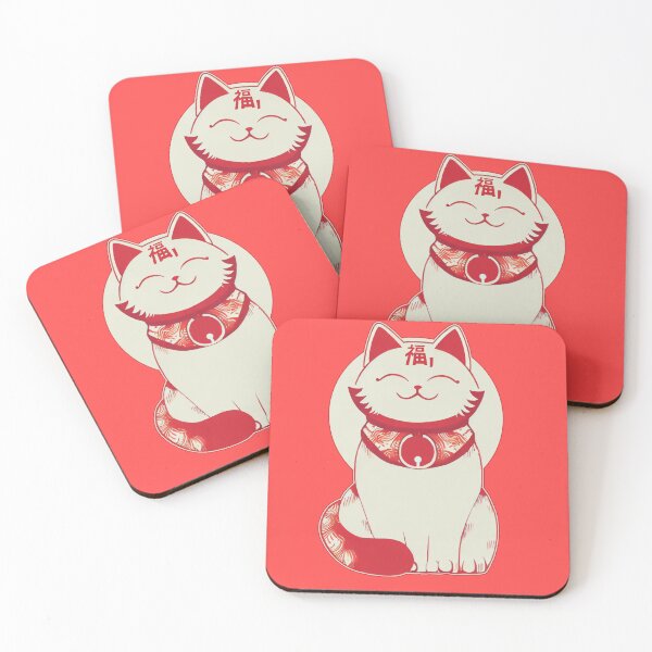 Item preview, Red Fortune Cat designed and sold by Joako Zeta.