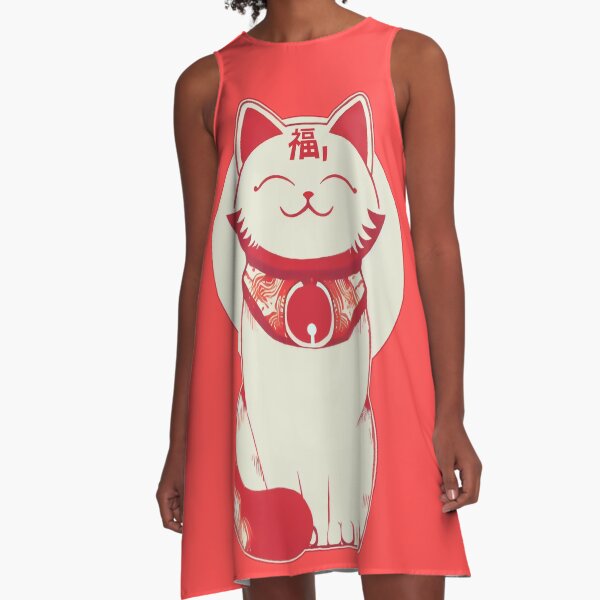 Item preview, Red Fortune Cat designed and sold by Joako Zeta.