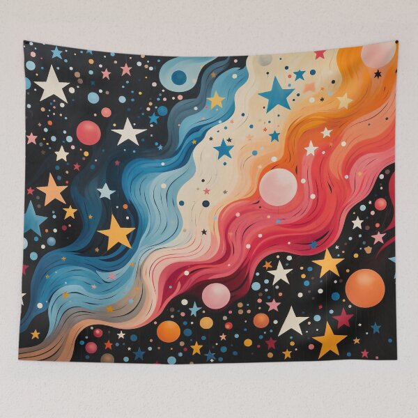 Item preview, Colorful Abstract Starry Dotted Pattern designed and sold by Wandering Mind.