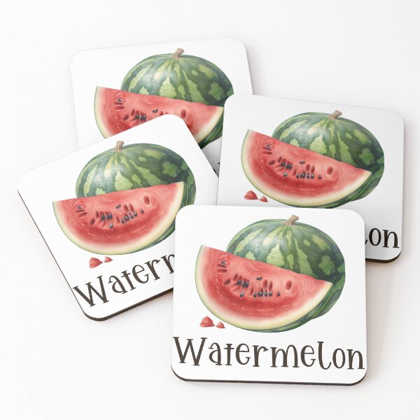 Item preview, Watercolor Illustration of Watermelon  designed and sold by Sketch-Shack.