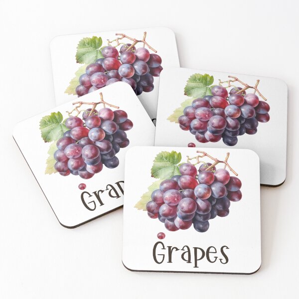 Item preview,  Watercolor Illustration of Grapes   designed and sold by Sketch-Shack.