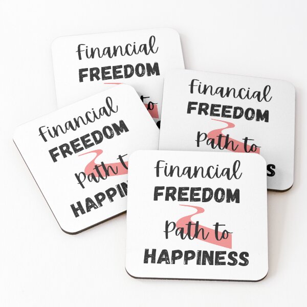Item preview, Financial Freedom Path to Happiness Design designed and sold by JAMTEESHOP.