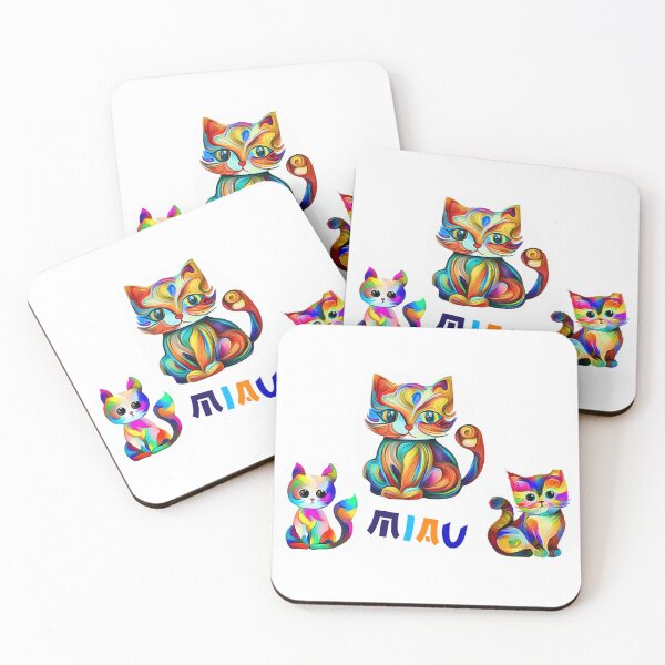 Item preview, Cat mom with babies designed and sold by KI-Raphael.