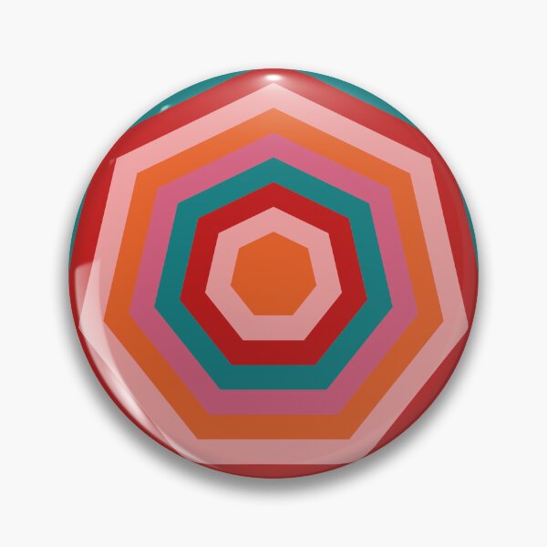 Item preview, Retro Heptagon designed and sold by Texterns.