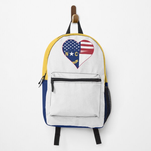 Item preview, State of North Carolina Flag and American Flag Fusion Design designed and sold by Gsallicat.