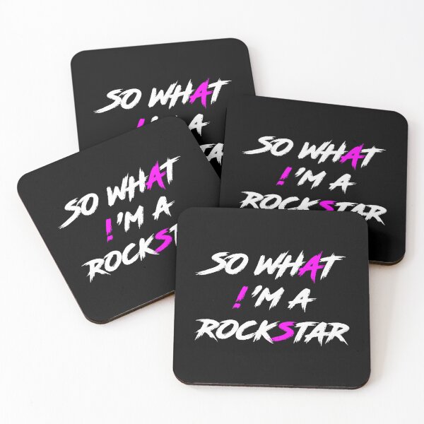Item preview, SO WHAT! 'M A ROCKSTAR designed and sold by AnriAlbright.