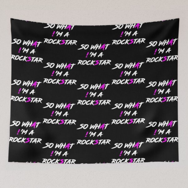 Item preview, SO WHAT! 'M A ROCKSTAR designed and sold by AnriAlbright.