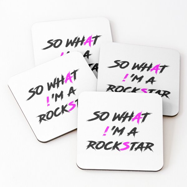 Item preview, SO WHAT! 'M A ROCKSTAR designed and sold by AnriAlbright.