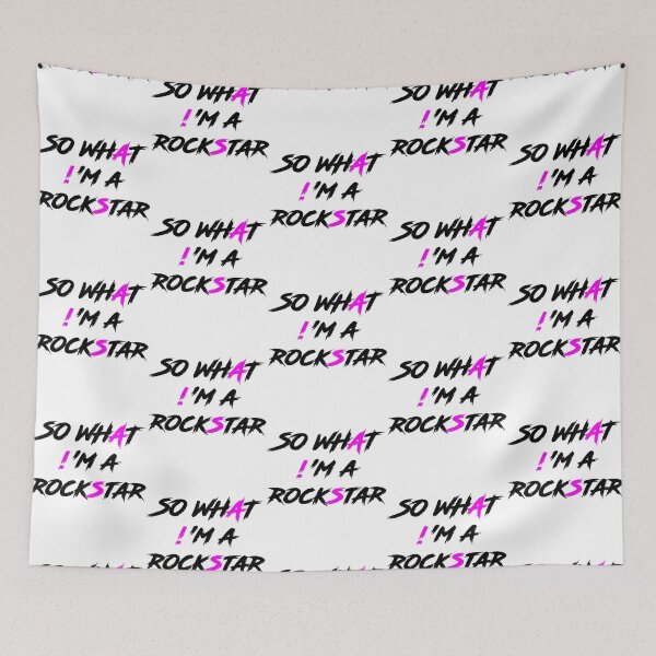 Item preview, SO WHAT! 'M A ROCKSTAR designed and sold by AnriAlbright.
