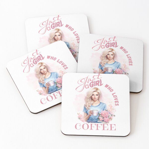 Item preview, Just a girl who loves coffee designed and sold by miciana1417.