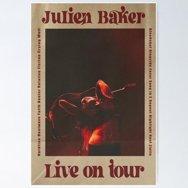 Artikel-Vorschau von Julien Baker Little Oblivions Druck, designt und verkauft von ellalbrettt.