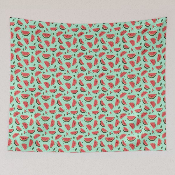 Item preview, Watermelon Slices Pattern designed and sold by FuturITsic.Synthography.