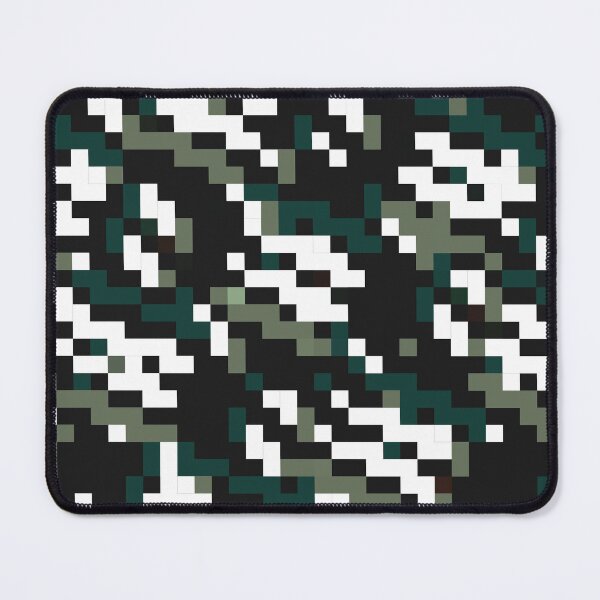 Item preview, Retro Military Pixelation with Geometrical Patterns  and Camouflage Chromatics designed and sold by IraNiva.