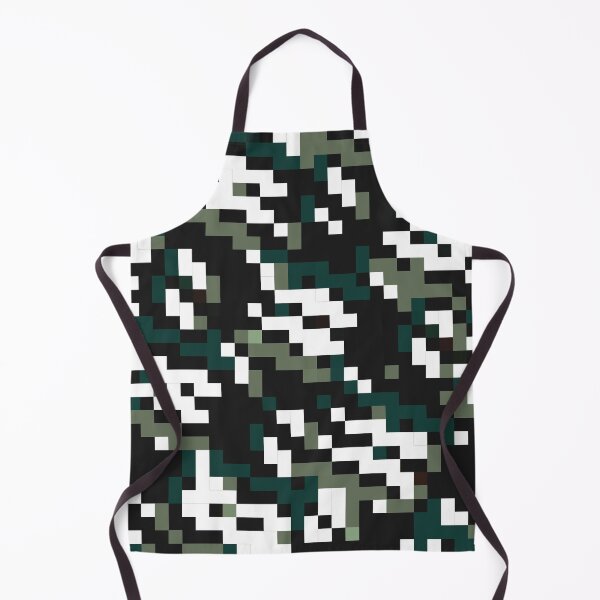 Item preview, Retro Military Pixelation with Geometrical Patterns and Camouflage Chromatics designed and sold by IraNiva.