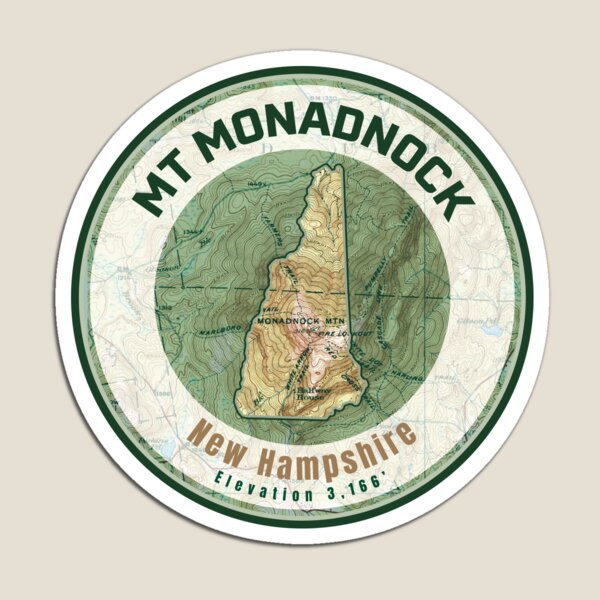 Mount Marcy adirondacks design Magnet