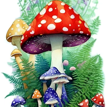 Artwork thumbnail, Enchanted toadstool by RitaFancy