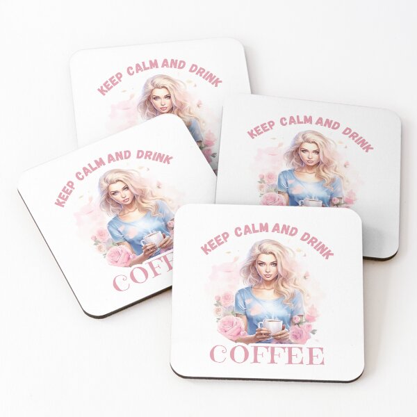 Item preview, Keep calm and drink coffee designed and sold by miciana1417.
