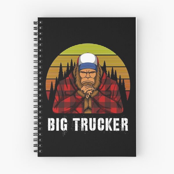 Item preview, Big Trucker - Funny Bigfoot Truck Driver Gift Idea  designed and sold by Allomensiaa.