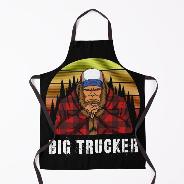 Item preview, Big Trucker - Funny Bigfoot Truck Driver Gift Idea designed and sold by Allomensiaa.