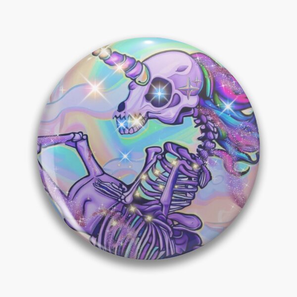 Item preview, Skeleton Unicorn Spooky Sparkle  designed and sold by RachelRebel.