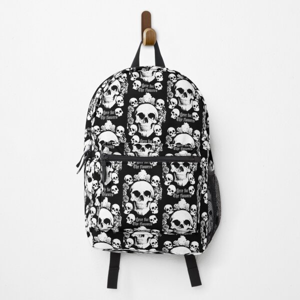 Item preview, Here For the Flowers - Skull designed and sold by SimonSay.