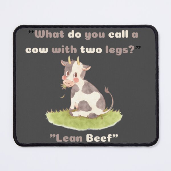 Item preview, Funny and cute cow joke designed and sold by The-Onyxx.