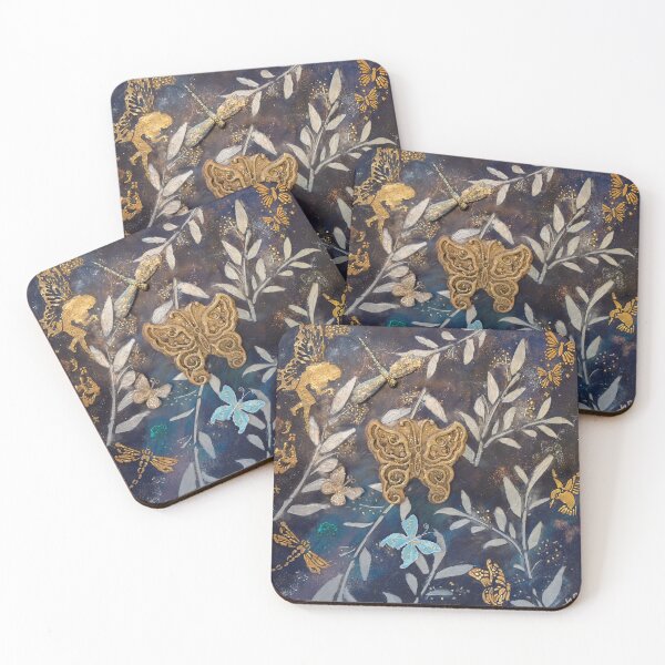 Item preview, Midnight in the Garden of the Golden Butterfly designed and sold by Dawn Gaskill.