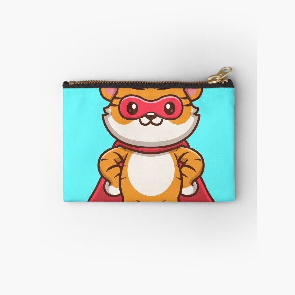 Item preview, Roaring Hero: Cute Tiger Superhero designed and sold by hjian8219.
