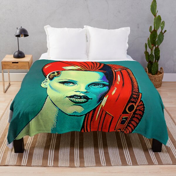 Item preview, A retrofuturistc portrait  | Digital art | retro art aesthetic designed and sold by CiceroSpin.