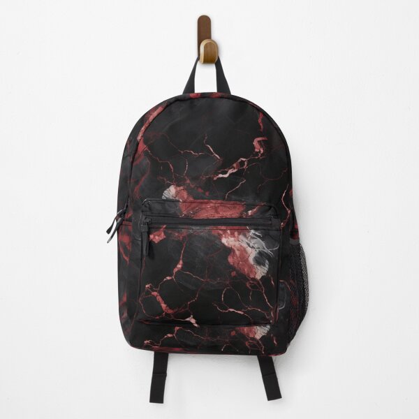 Item preview, Black And Faded Red Marble Style Seamless Pattern designed and sold by AerinDigital.