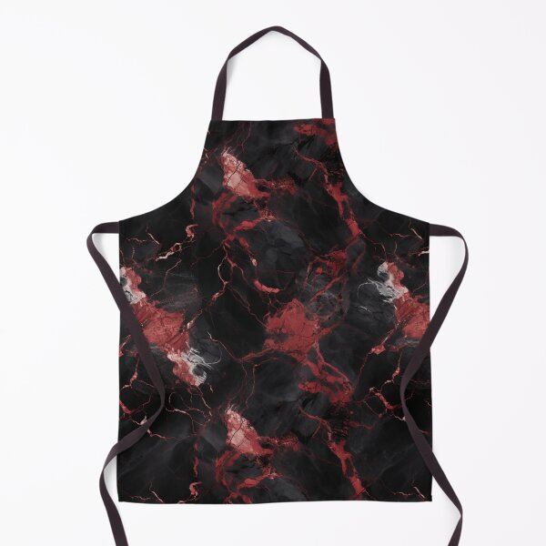 Item preview, Black And Faded Red Marble Style Seamless Pattern designed and sold by AerinDigital.