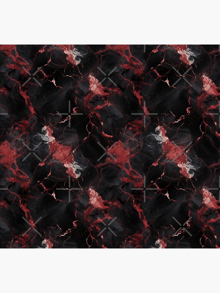 Disover Black And Faded Red Marble Style Seamless Pattern | Socks