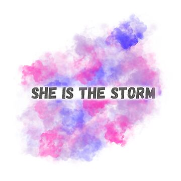 Artwork thumbnail, she is the storm by imsafehere