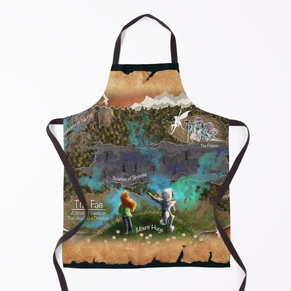 Item preview, Map of the Fae designed and sold by supabon.