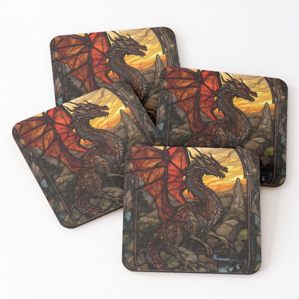 Item preview, Dragon Stained Glass designed and sold by CaseyHobbs426.