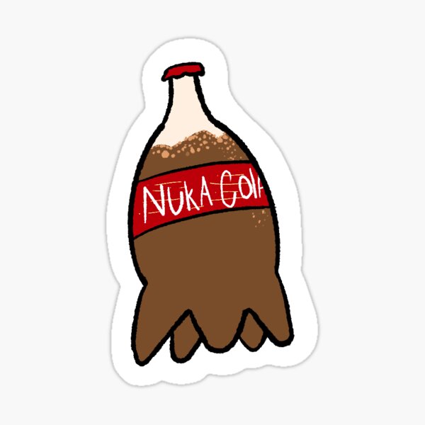 Vista previa del artículo con la obra «cola nuclear», diseñado y vendido por boojuice.