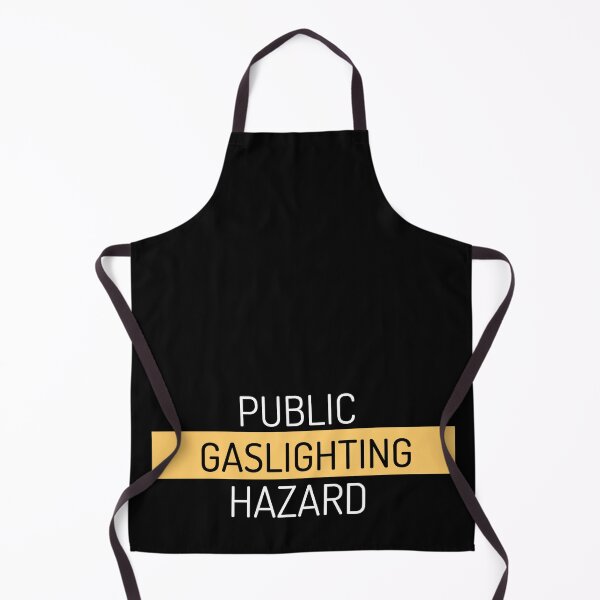 Item preview, Public Gaslighting Warning designed and sold by RootedBrussel.