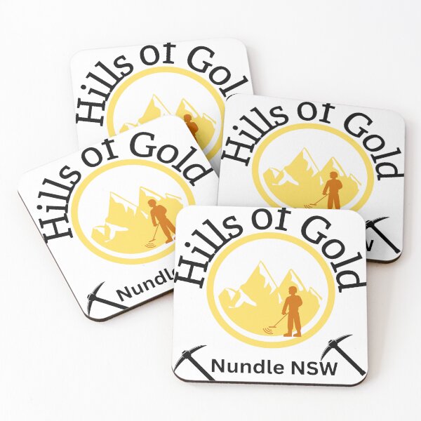 Item preview, Hills of Gold Nundle NSW Gold Fossicking Country Rural Town designed and sold by Reelyfishing.